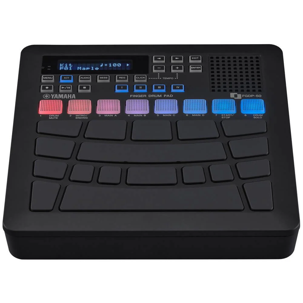 Yamaha FGDP-50 Rechargeable Finger Drum Pad with Playback Sampler and Built-In Speaker - Image 6