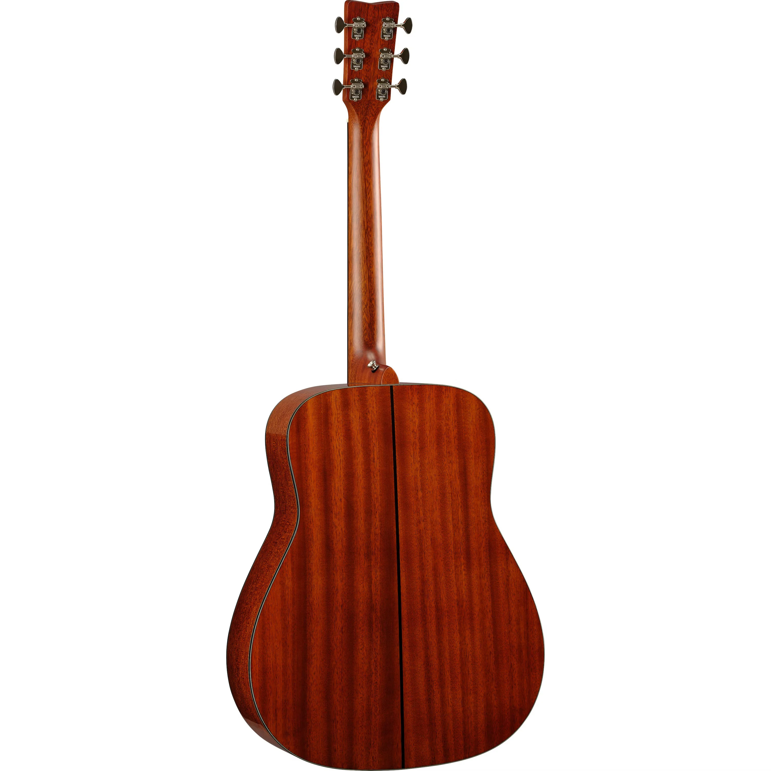 Yamaha FGX5 Red Label Dreadnought Acoustic Guitar in Vintage Natural - Image 2