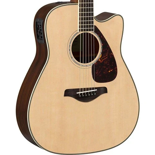 Yamaha FGX830CNT Acoustic Guitar Natural - Image 2