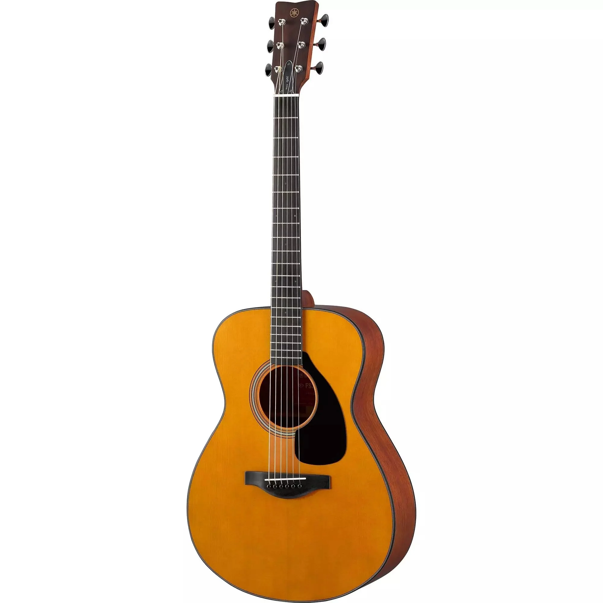 Yamaha FS3 Red Label Concert Size Acoustic Guitar in Vintage Natural - Image 2