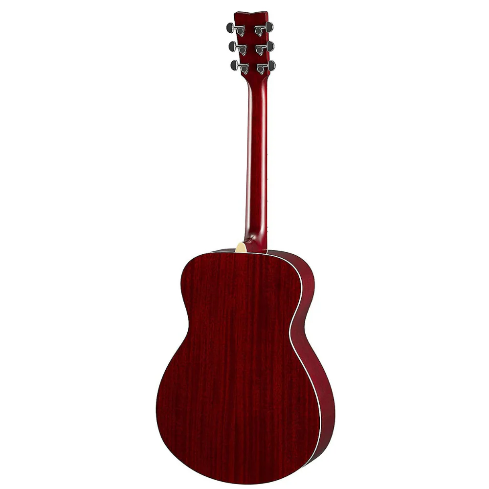 Yamaha FS820 Concert Acoustic Guitar - Ruby Red - Image 2