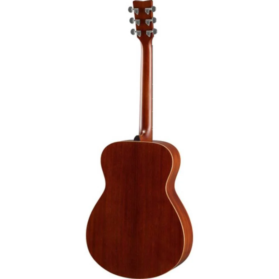 Yamaha FS850 Concert Size Acoustic Guitar with Solid Mahogany Top in Natural - Image 2