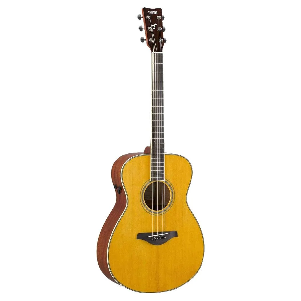 Yamaha FSTA TransAcoustic Concert Size Acoustic Guitar in Vintage Natural