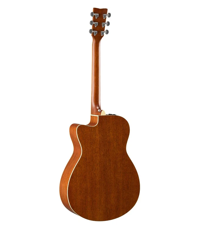 Yamaha FSX820C Dreadnought Acoustic Guitar with Solid Spruce Top in Brown S - Image 2