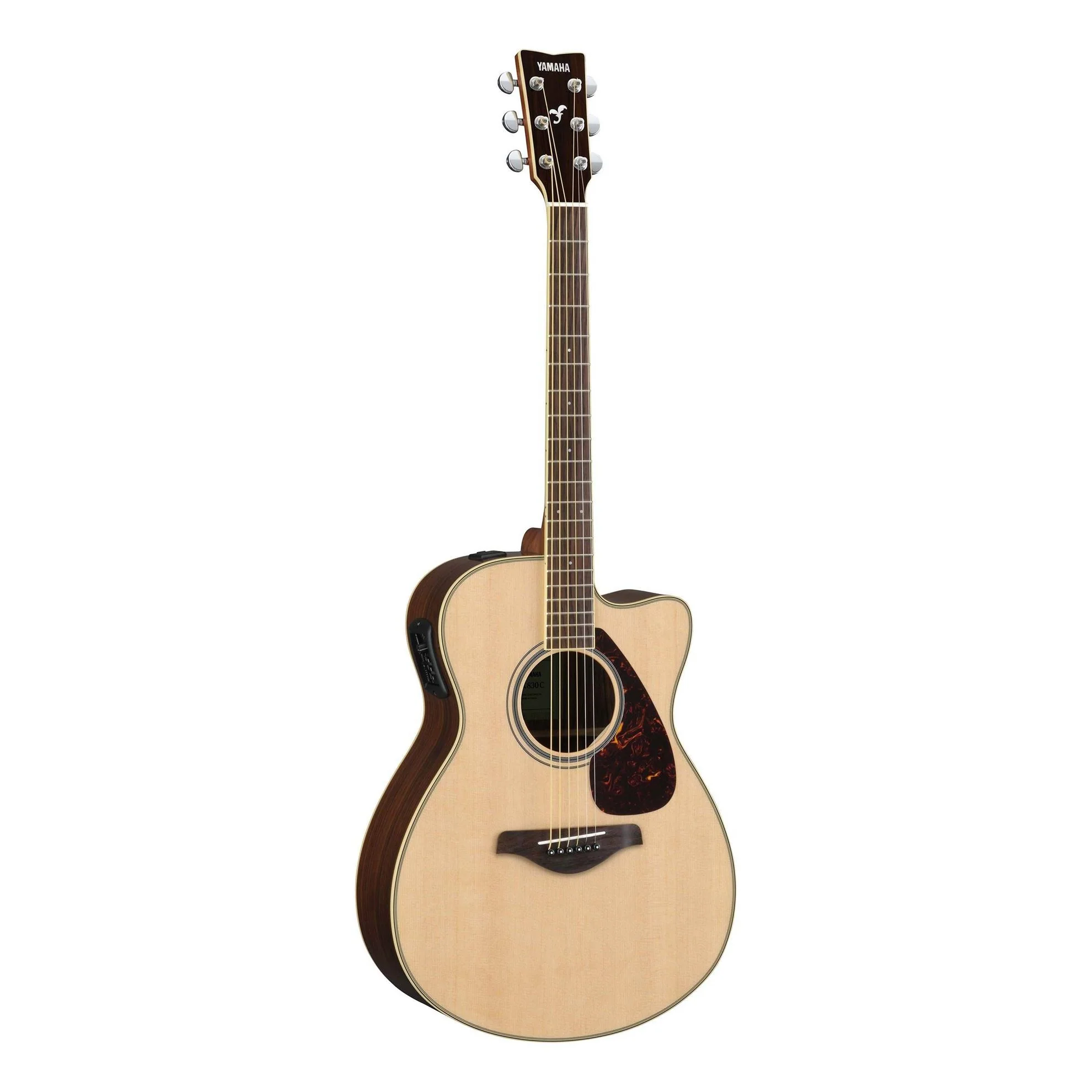 Yamaha FSX830C Dreadnought Acoustic Guitar with Solid Spruce Top in Natural