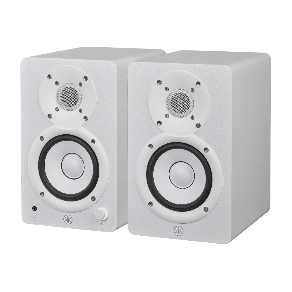 Yamaha HS4 4.5 Compact 2-Way Powered Studio Monitors in White - Image 3