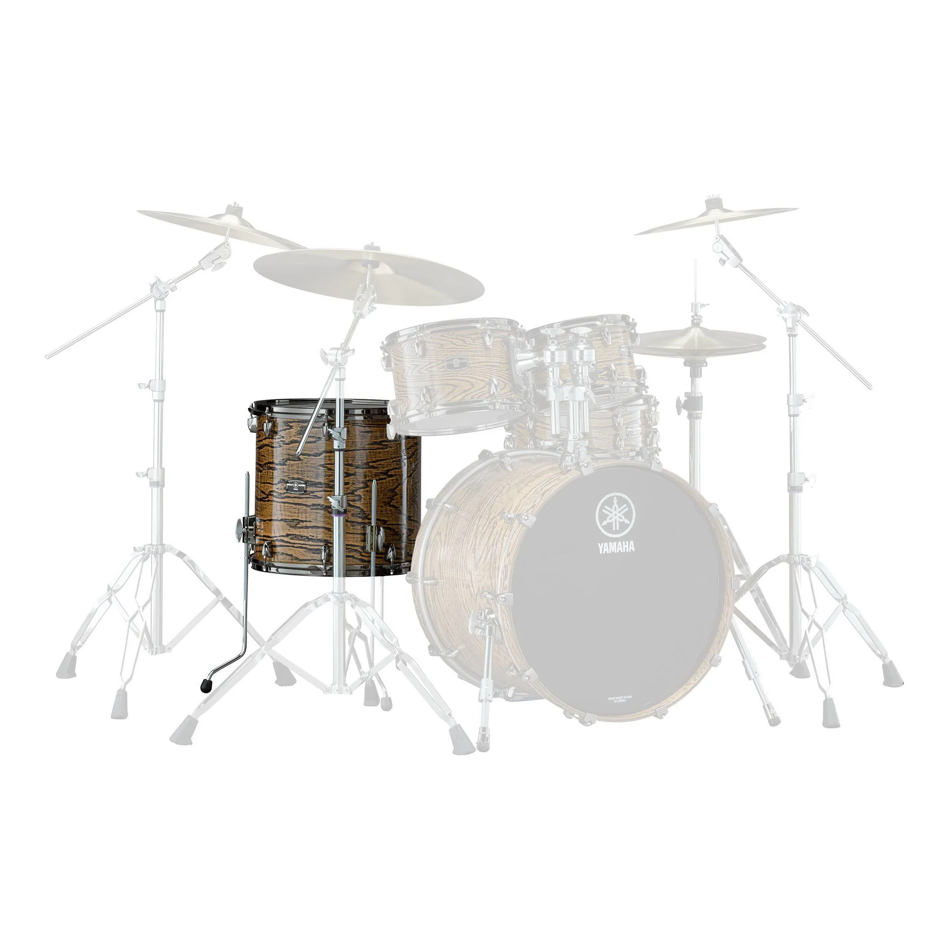 Yamaha Live Custom Hybrid Oak 16 x 15 Inch Floor Tom - Uzu Natural
