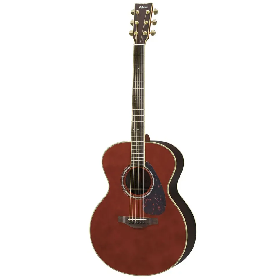 Yamaha LJ6 Mini-Jumbo Acoustic-Electric Guitar - Dark Tinted