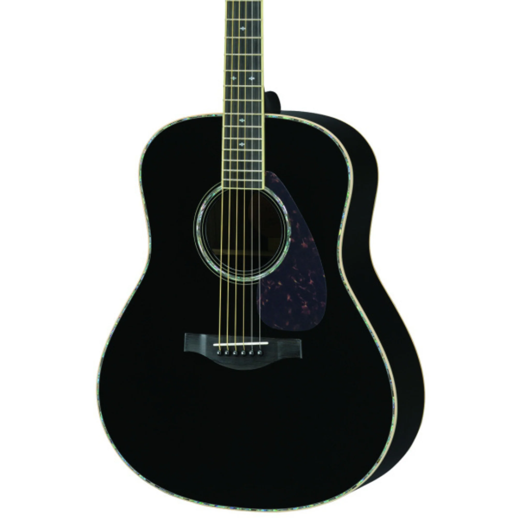 Yamaha LL16D-BL//ARE Acoustic Guitar Black - Image 2