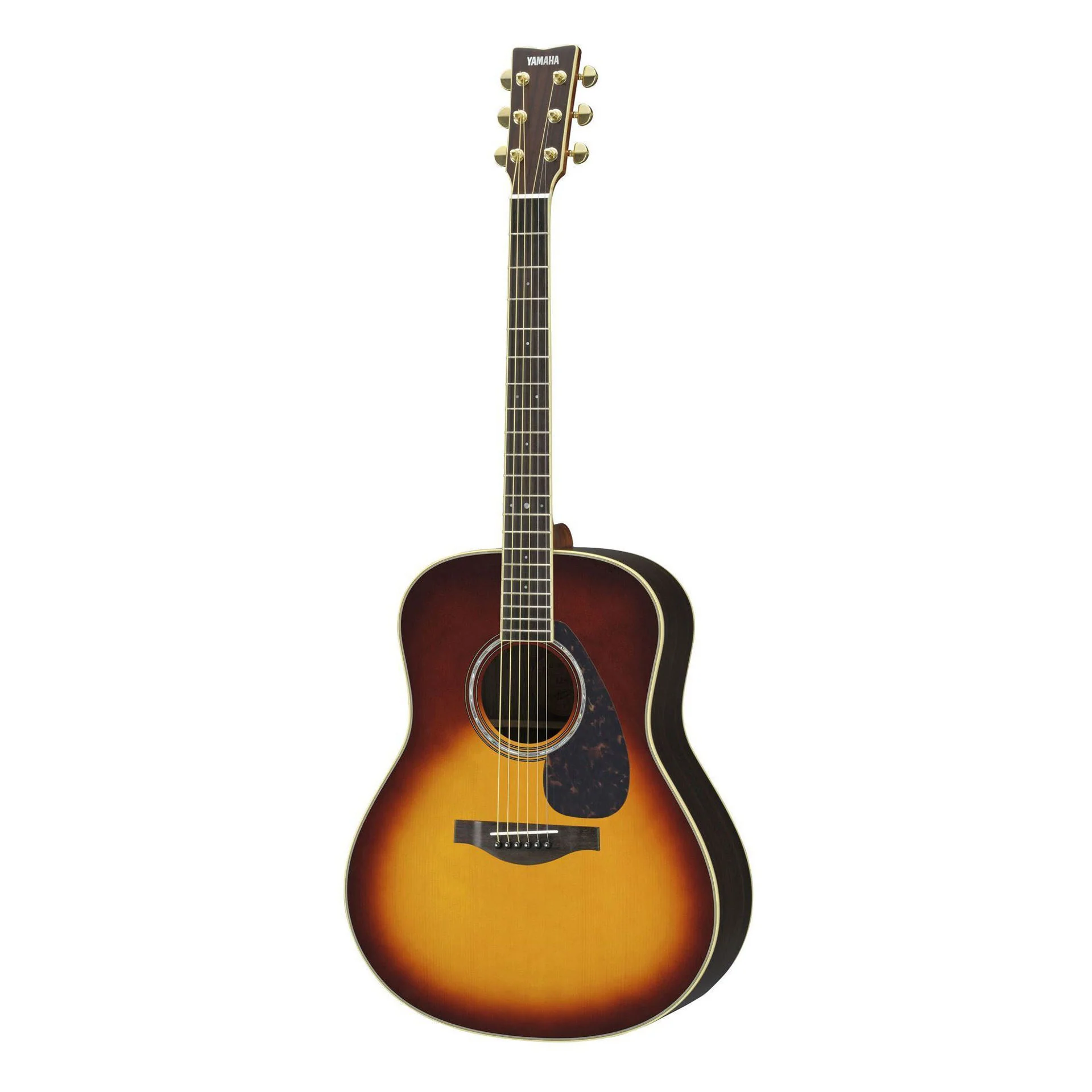 Yamaha LL6 Jumbo Size Acoustic Guitar with Rosewood Back & Sides in Brown S