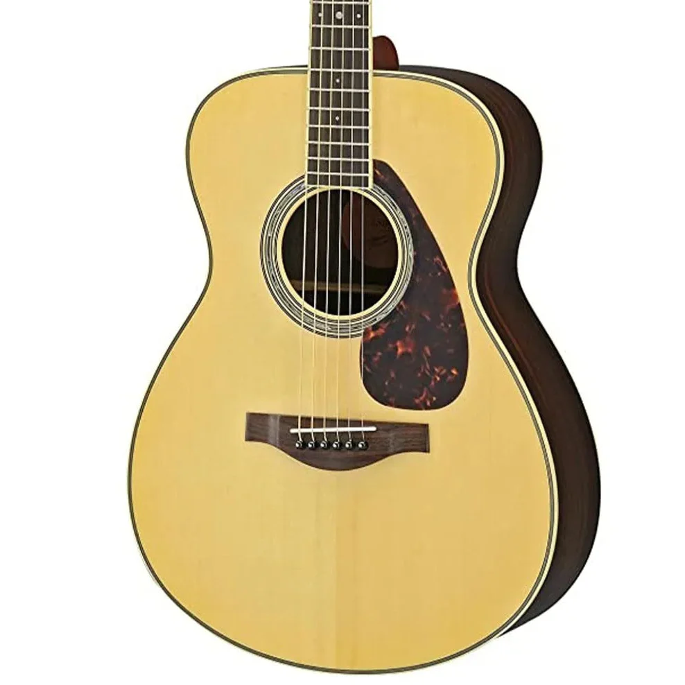 Yamaha LS6 Small Body Acoustic Guitar with Rosewood Back & Sides in Natural - Image 2