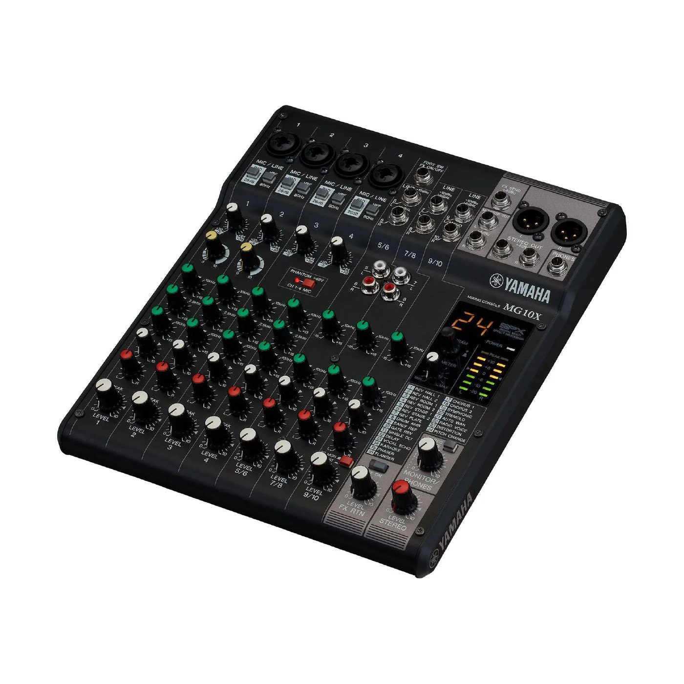 Yamaha MG10X 10 Channel Analog Mixer with Built in Effects - Image 6