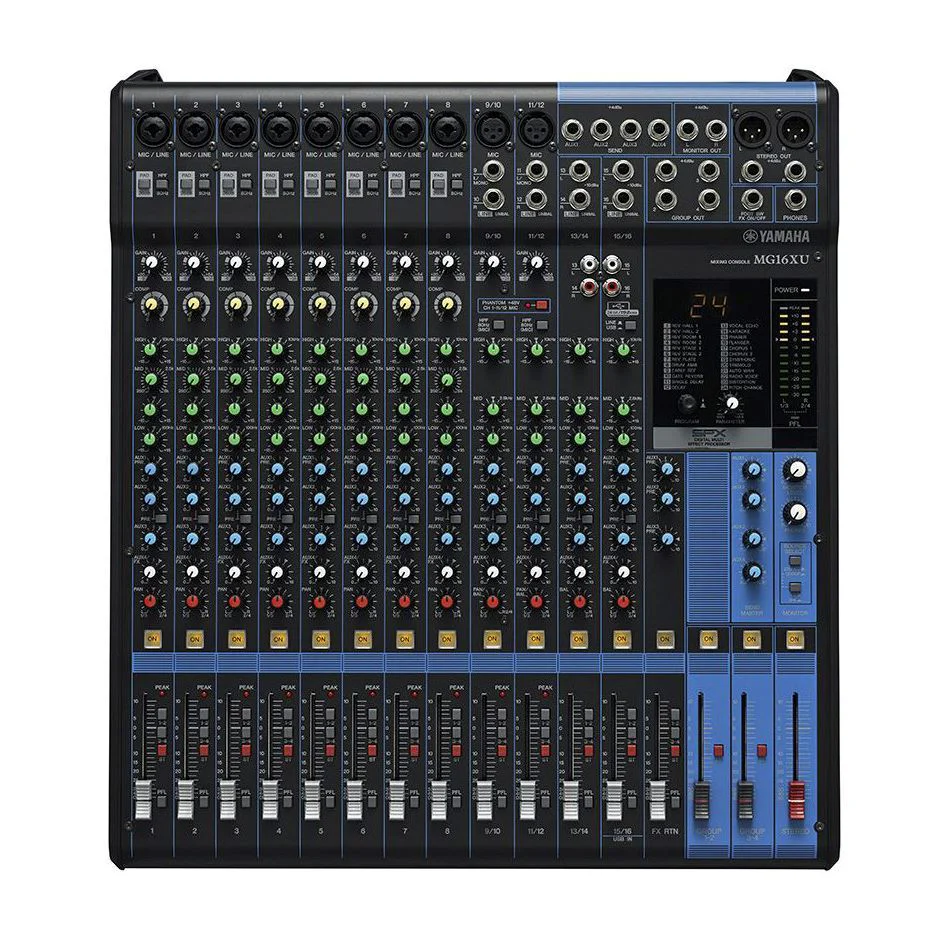 Yamaha MG16XU 16-Channel Mixing Console (SPX Effects & USB) - Image 2