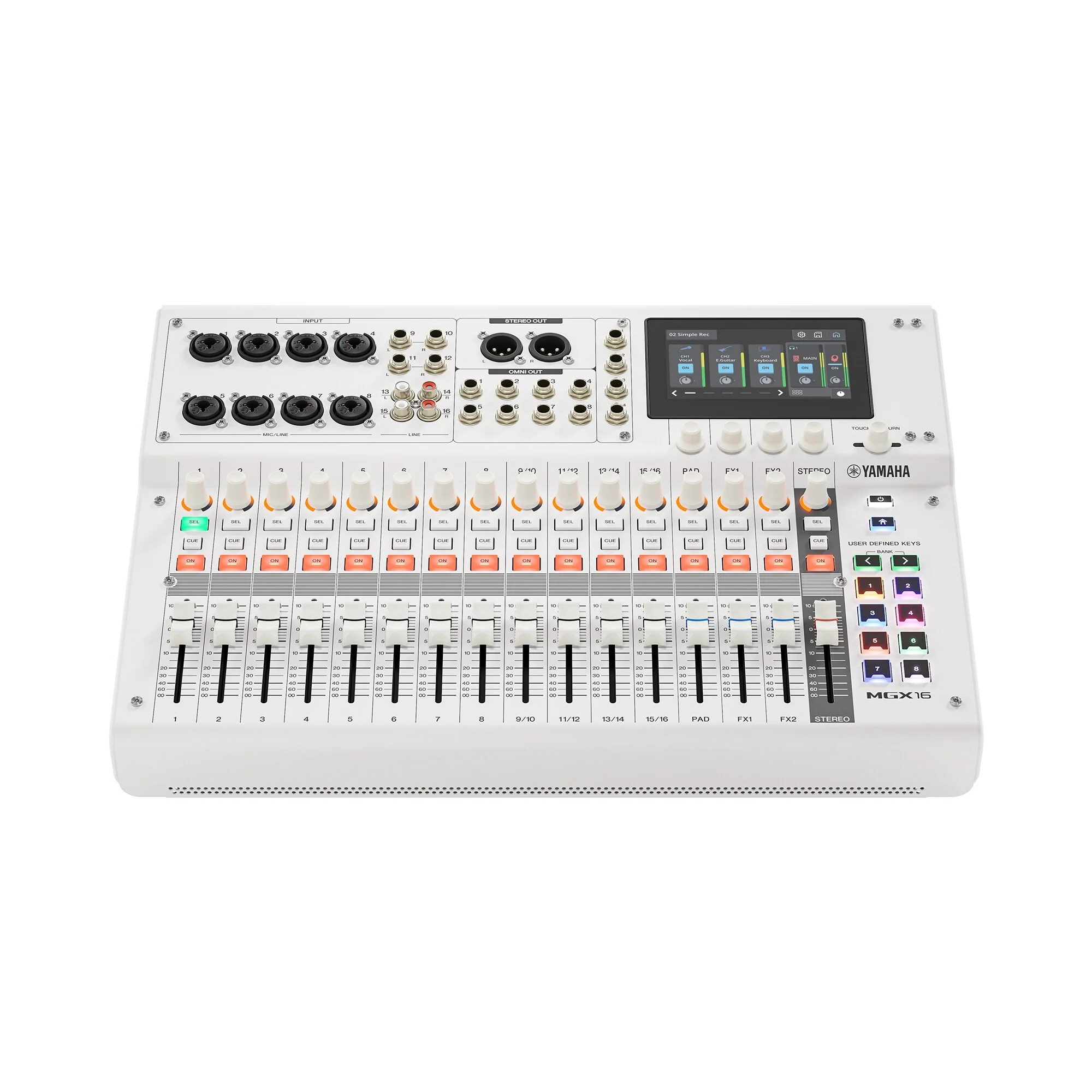 Yamaha MGX16 Digital Mixing Console – White - Image 2