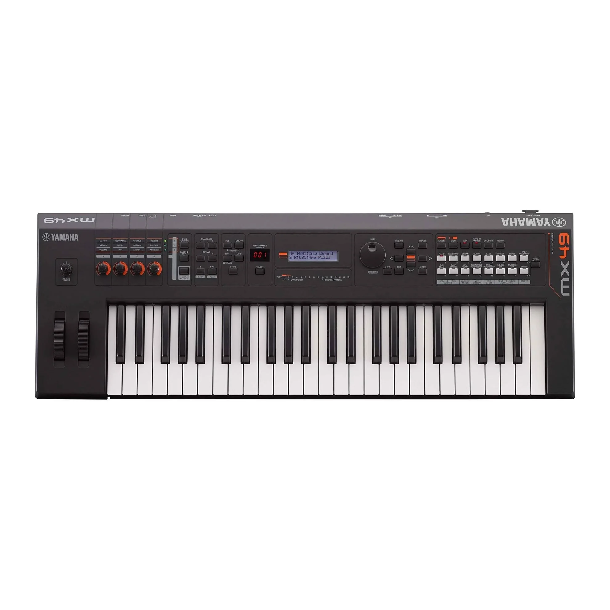 Yamaha MX49 49-Key Synthesizer in Black - Image 3