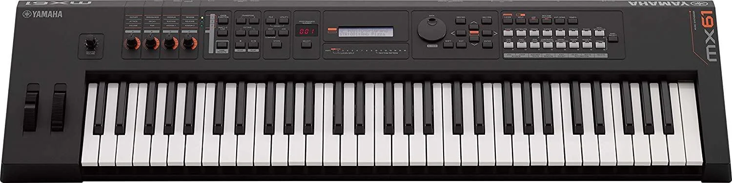 Yamaha MX61 61-Key Synthesizer in Black - Image 3