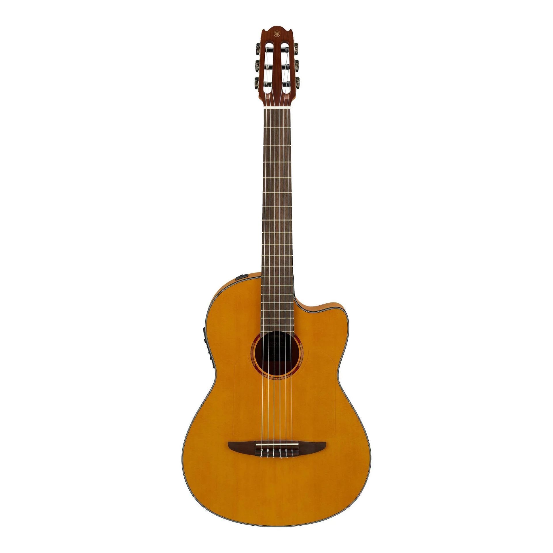 Yamaha NCX1FM Acoustic-Electric Flamed Maple Top Classical Guitar in Natural - Image 3