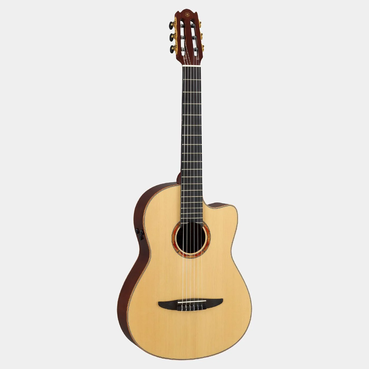 Yamaha NCX3 Nylon Acoustic Classical with Pick Up in Natural - Image 3