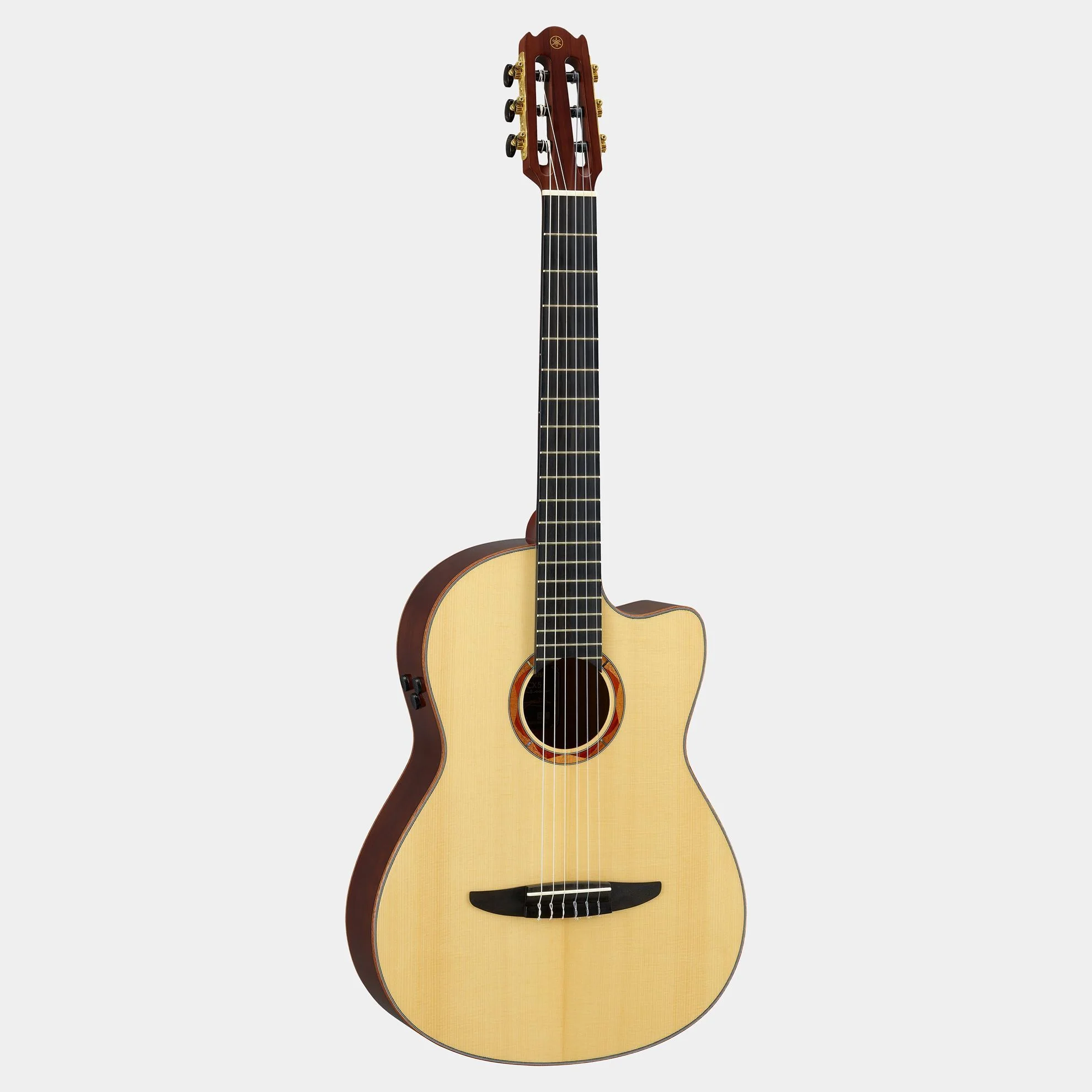 Yamaha NCX5 Nylon Acoustic Classical with Pick Up in Natural - Image 2