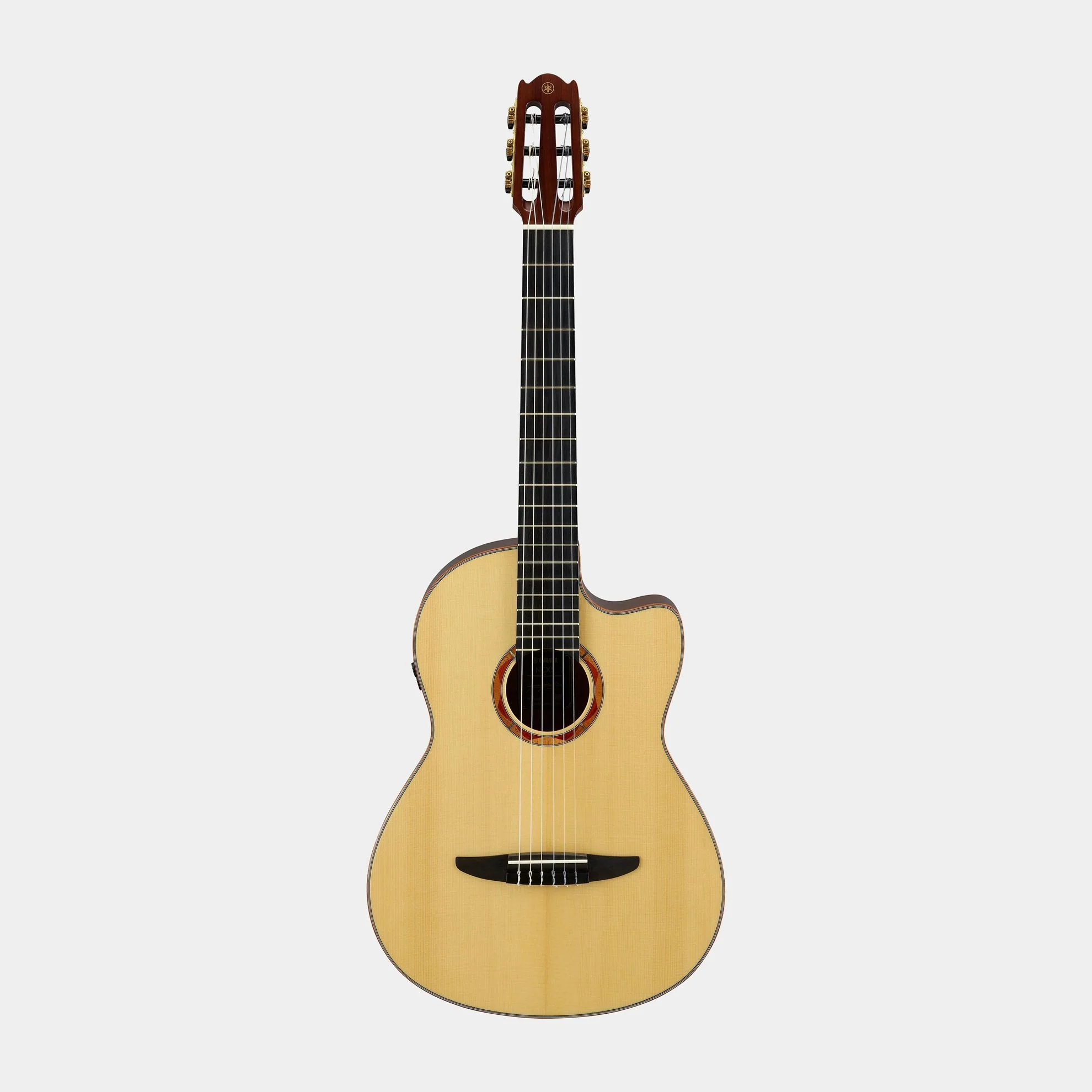 Yamaha NCX5 Nylon Acoustic Classical with Pick Up in Natural - Image 3