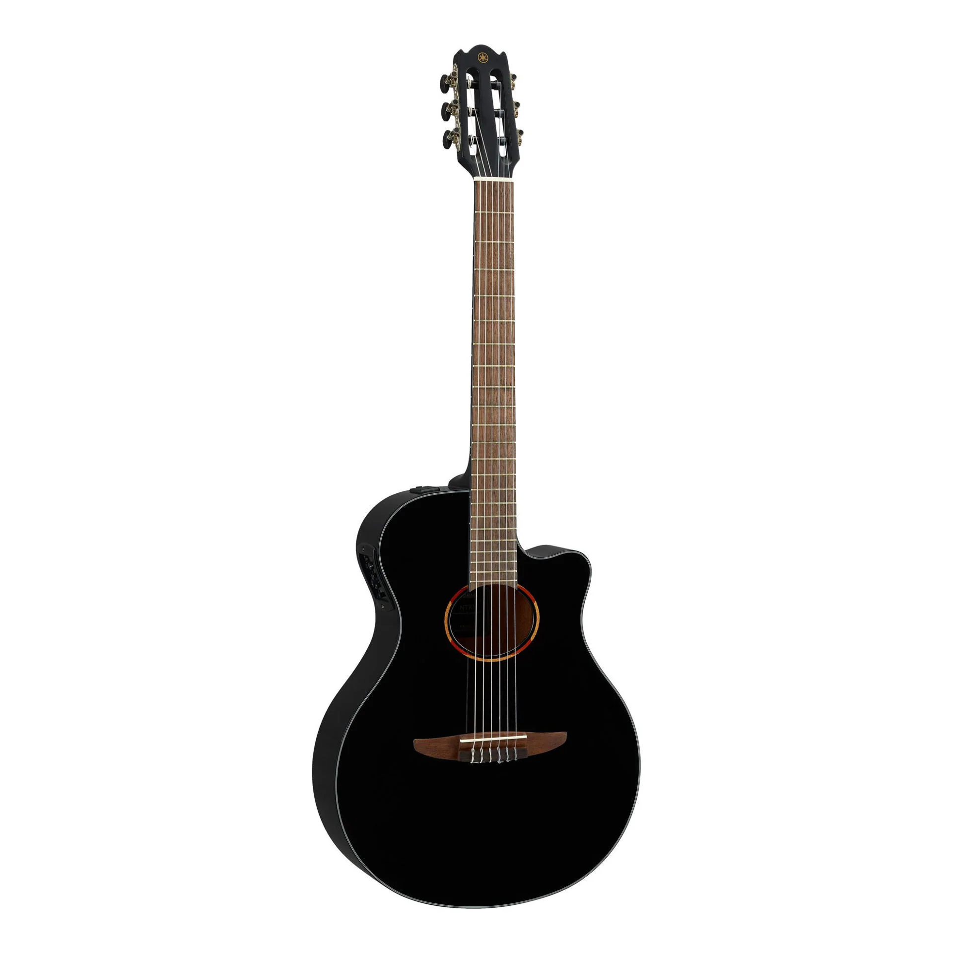 Yamaha NTX1 Acoustic-Electric Classical Guitar in Black - Image 2
