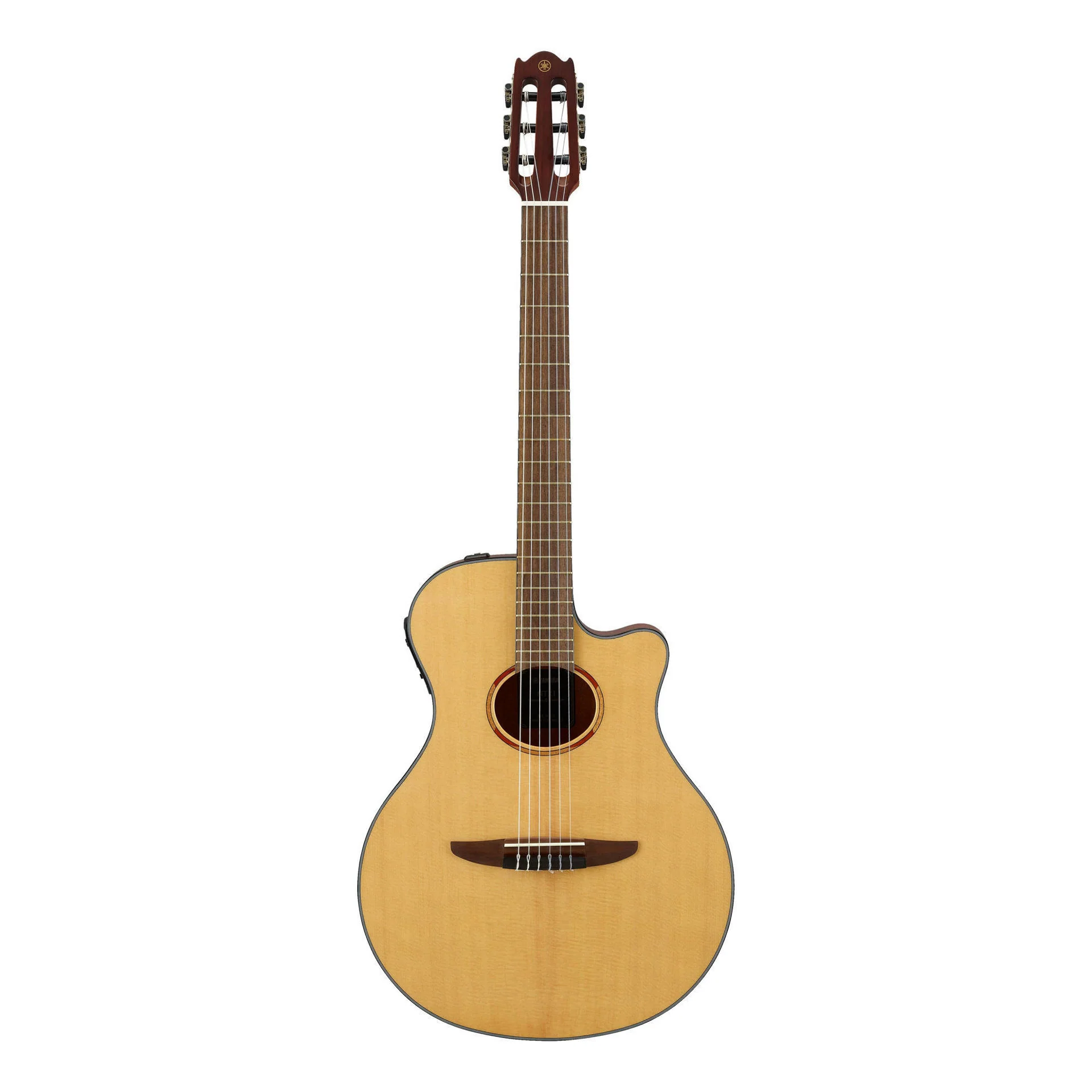 Yamaha NTX1 Acoustic-Electric Classical Guitar in Natural - Image 3