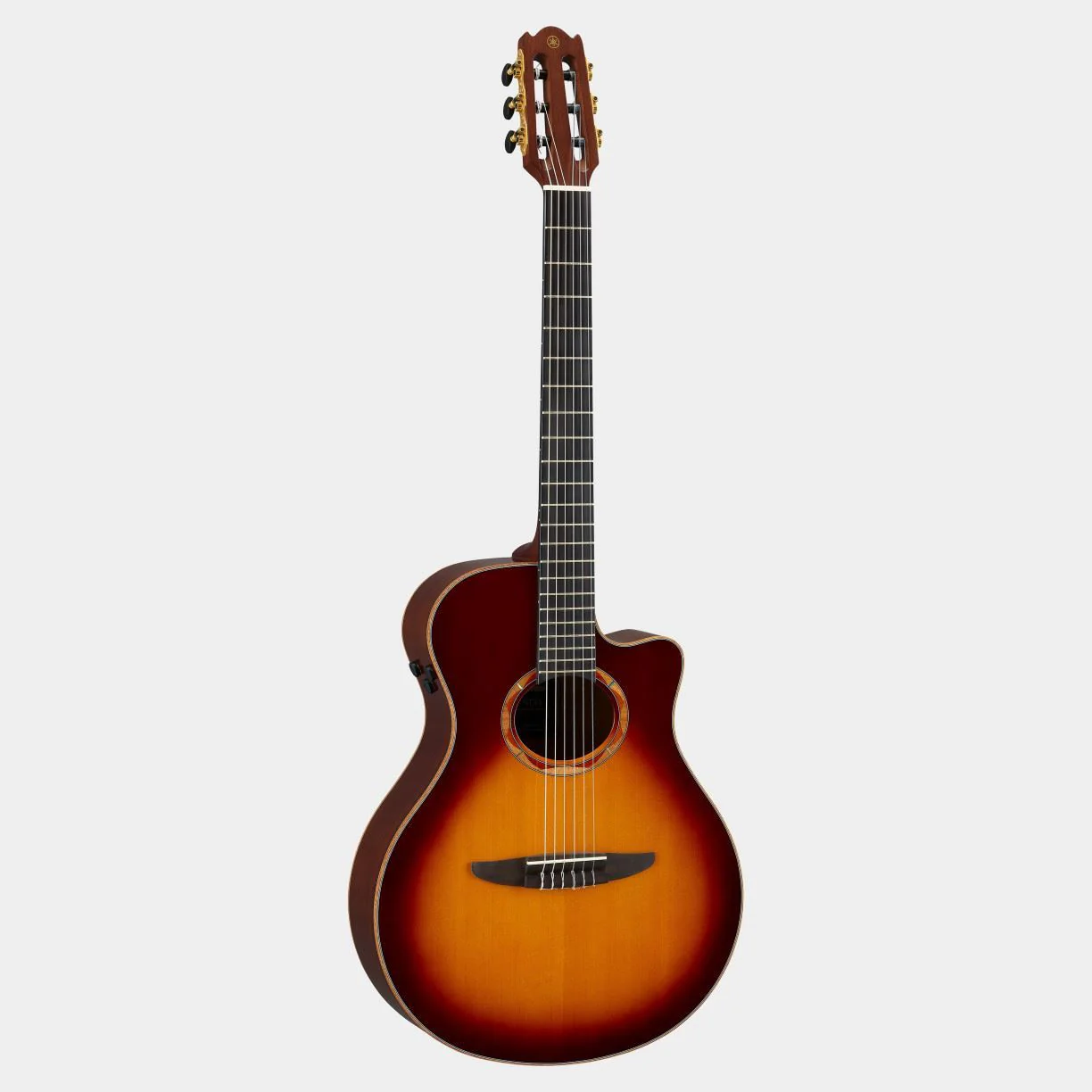 Yamaha NTX3 Nylon Acoustic Classical with Pick Up in Brown Sunburst