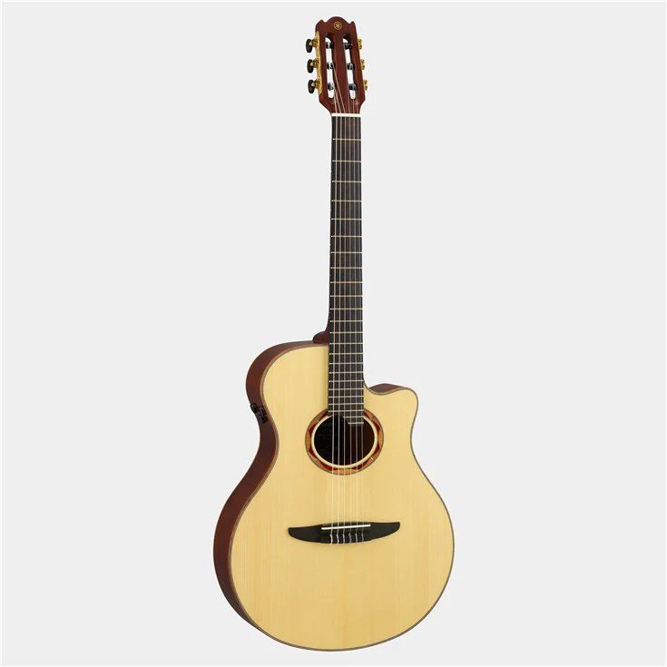 Yamaha NTX5 Nylon Acoustic Classical with Pick Up in Natural - Image 3
