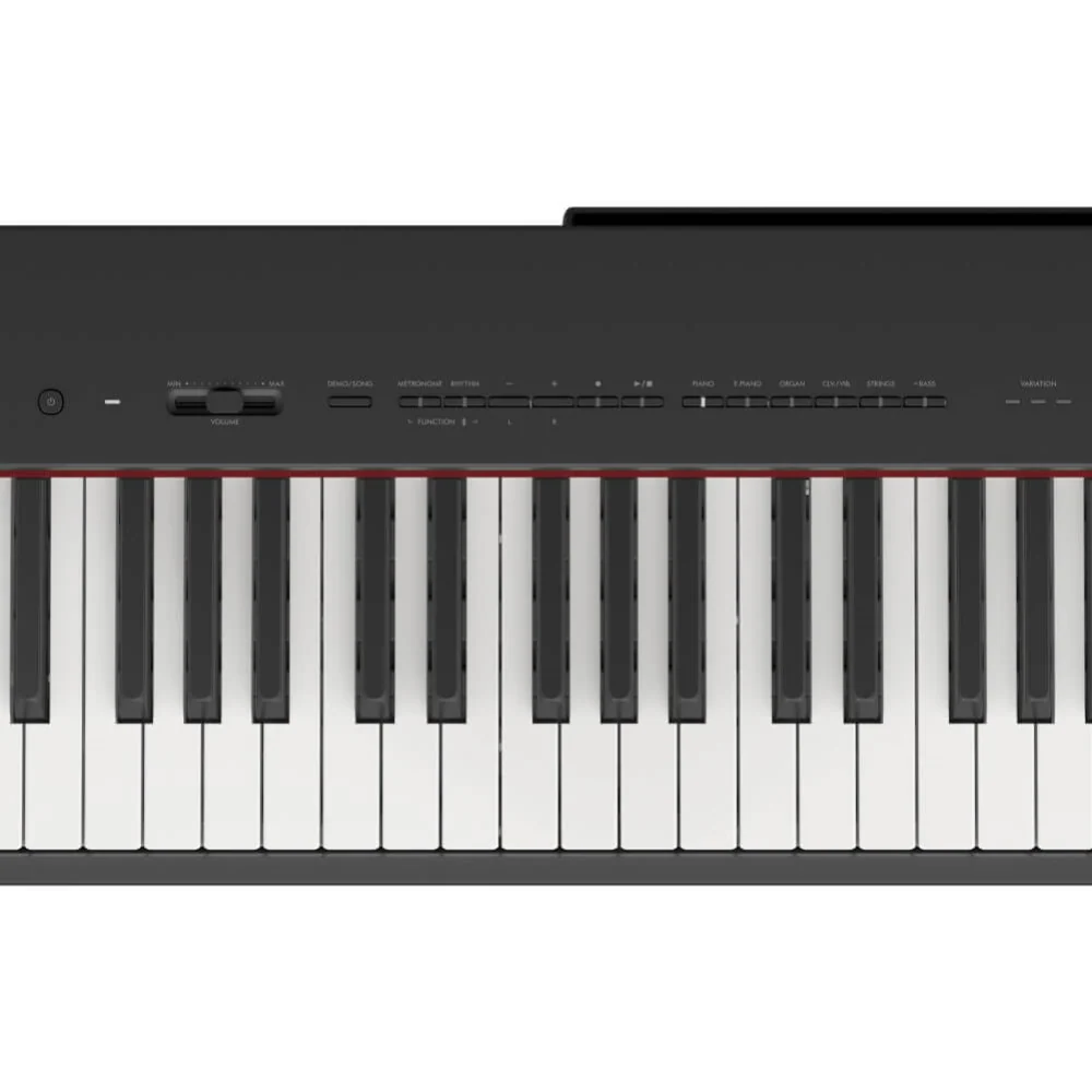Yamaha P-225 Portable Digital Piano with Weighted Keys - Black - Image 4