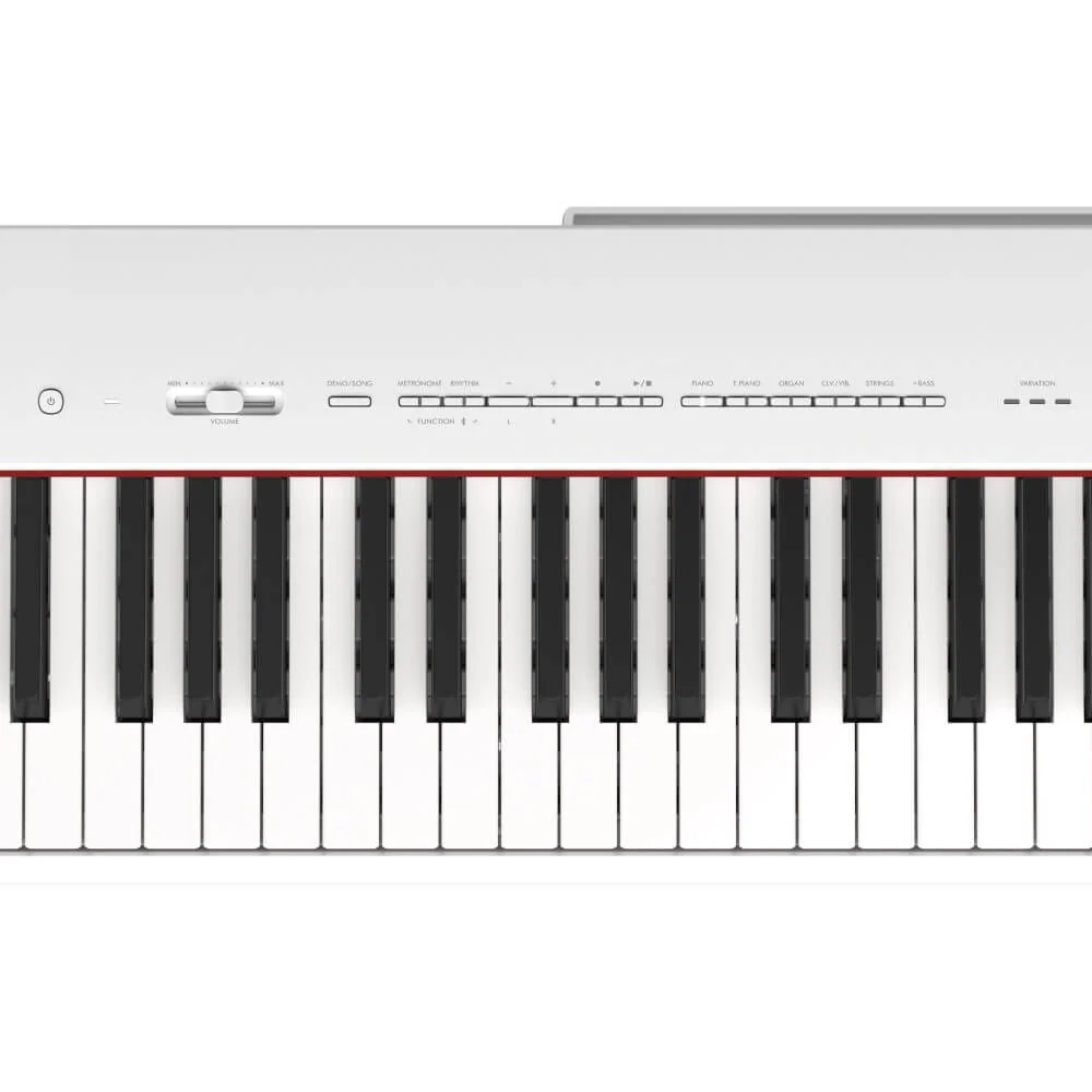 Yamaha P-225 Portable Digital Piano with Weighted Keys - White - Image 4