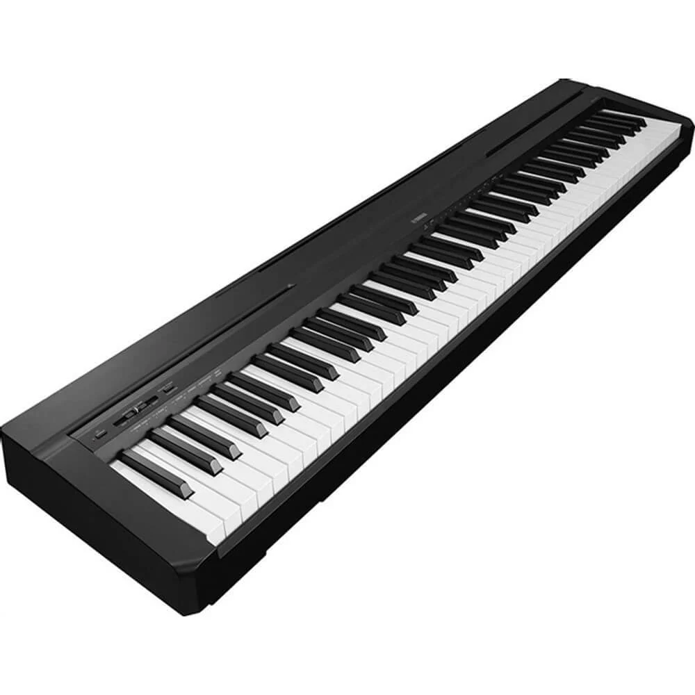 Yamaha P-45 Portable Digital Piano with Weighted Keys - Black - Image 3