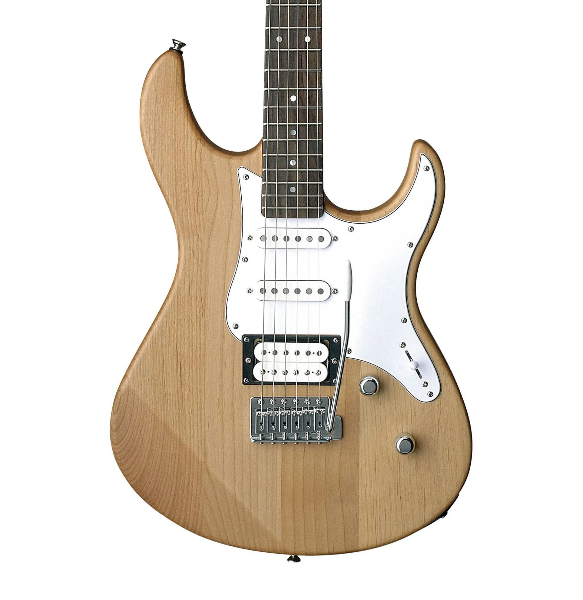 Yamaha PAC112V Pacifica Electric Guitar in Yellow Natural Satin - Image 2