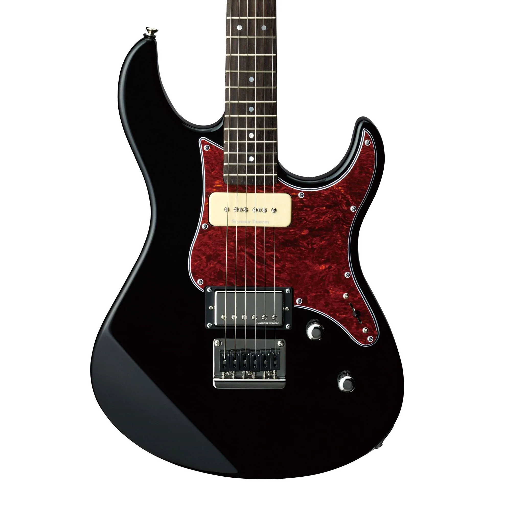 Yamaha PAC611H Pacifica Electric Guitar with Tinted Maple Neck in Black - Image 2