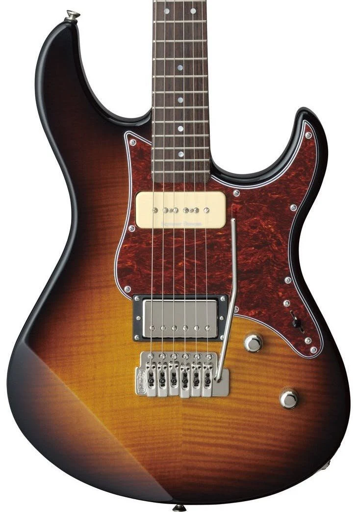 Yamaha PAC611VFM Pacifica Electric Guitar - Tobacco Brown Sunburst - Image 2