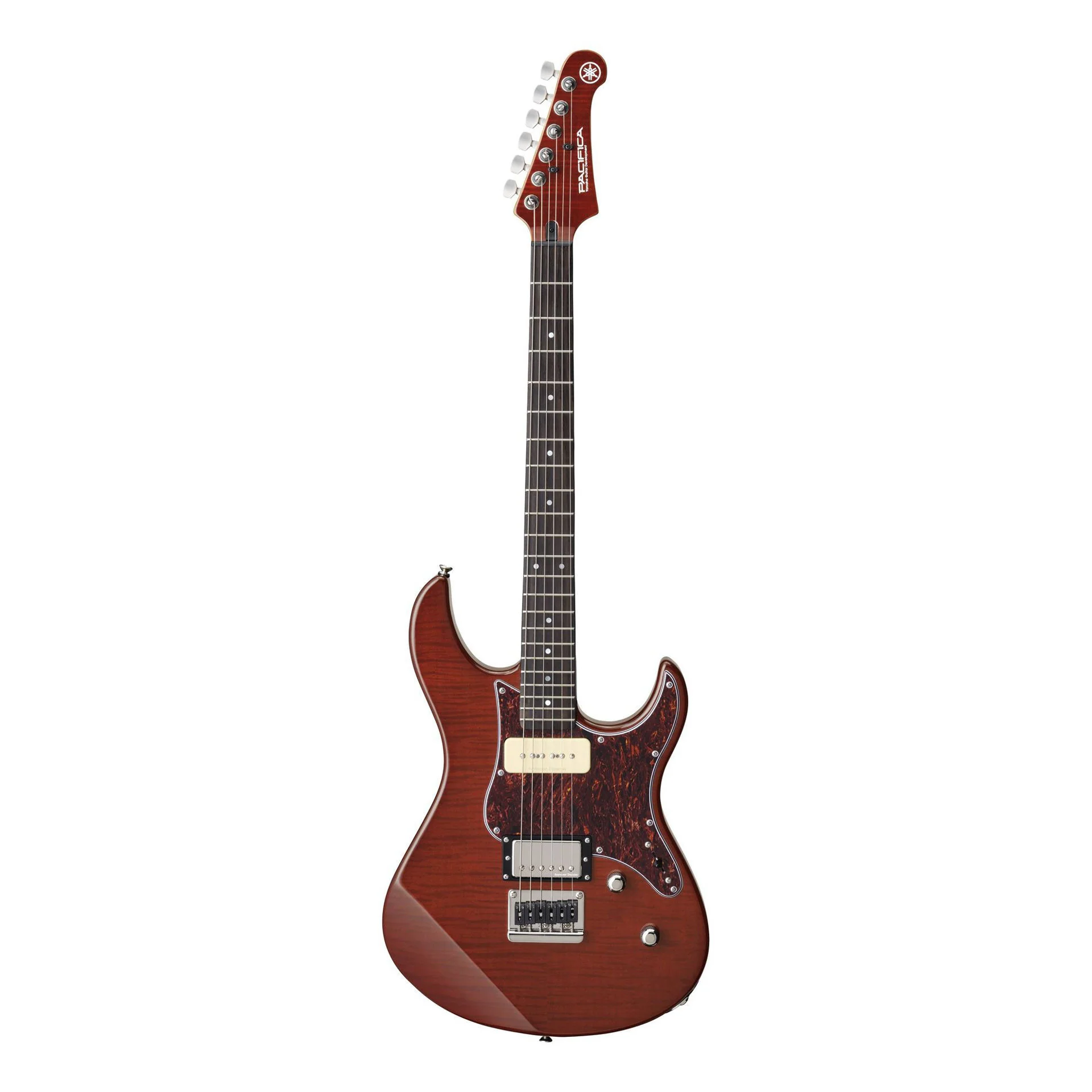 Yamaha PAC612VIIFMRB Pacifica Electric Guitar in Root Beer Flamed Maple