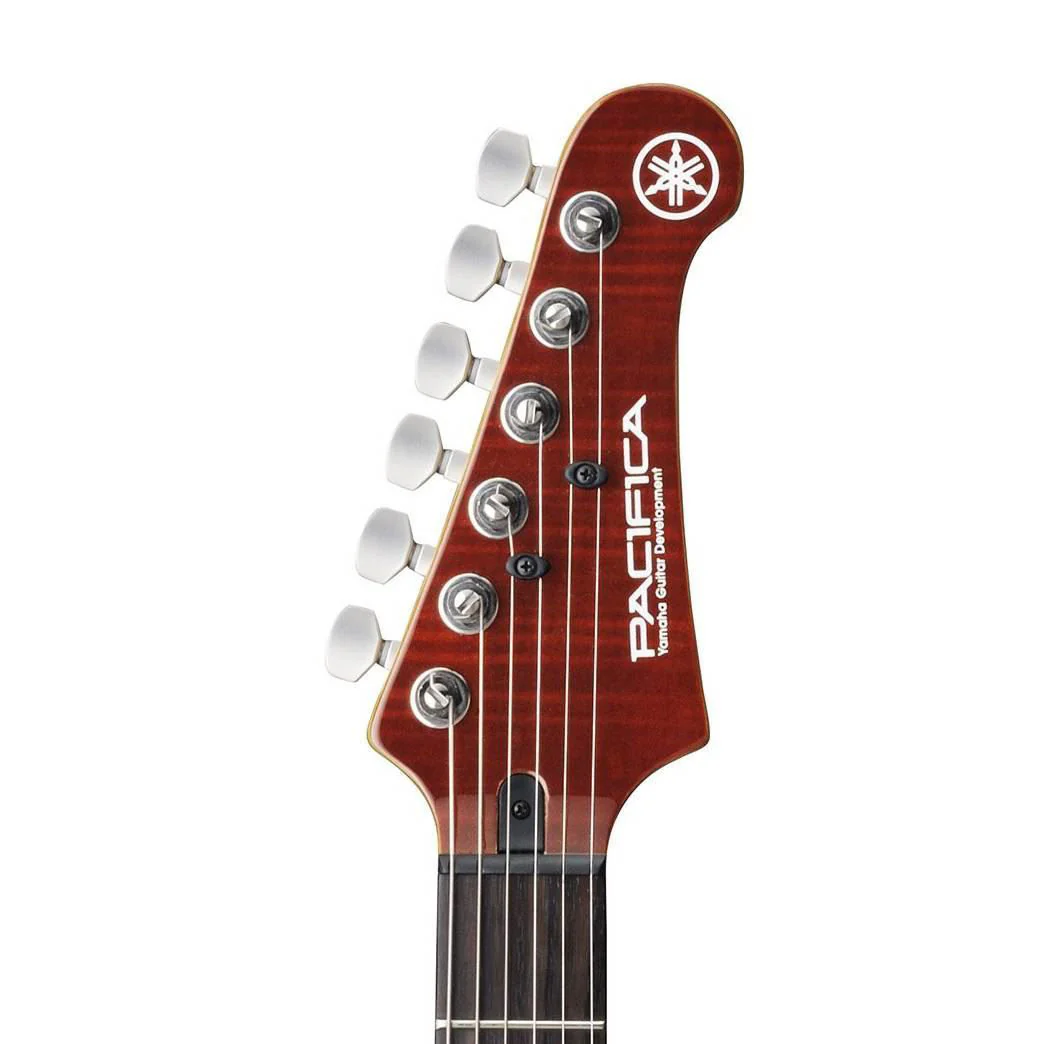 Yamaha PAC612VIIFMRB Pacifica Electric Guitar in Root Beer Flamed Maple - Image 3