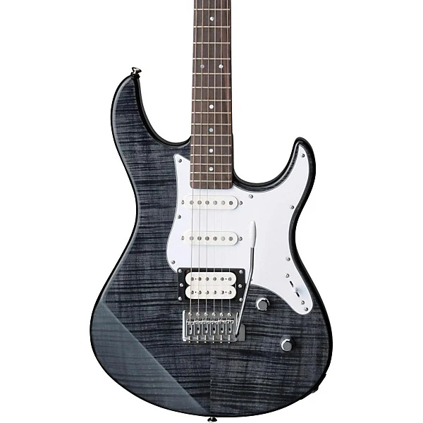 Yamaha Pacifica 212VFM Electric Guitar - Translucent Black - Image 2