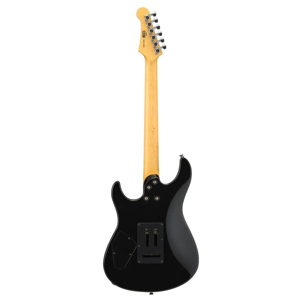 Yamaha Pacifica Professional PACP12 Electric Guitar with Rosewood Fretboard in Black Metallic - Image 3