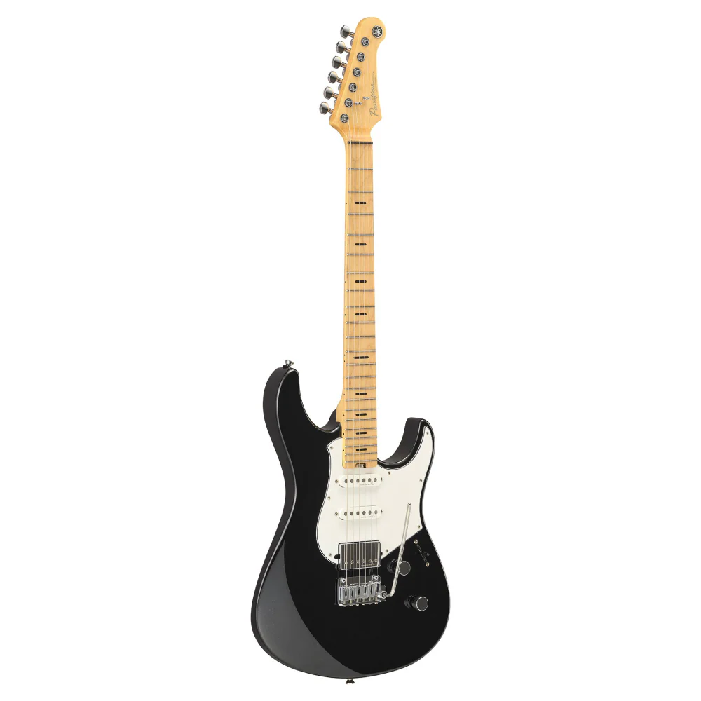 Yamaha Pacifica Professional PACP12 Electric GuitarM with Maple Fretboard in Black Metallic - Image 2