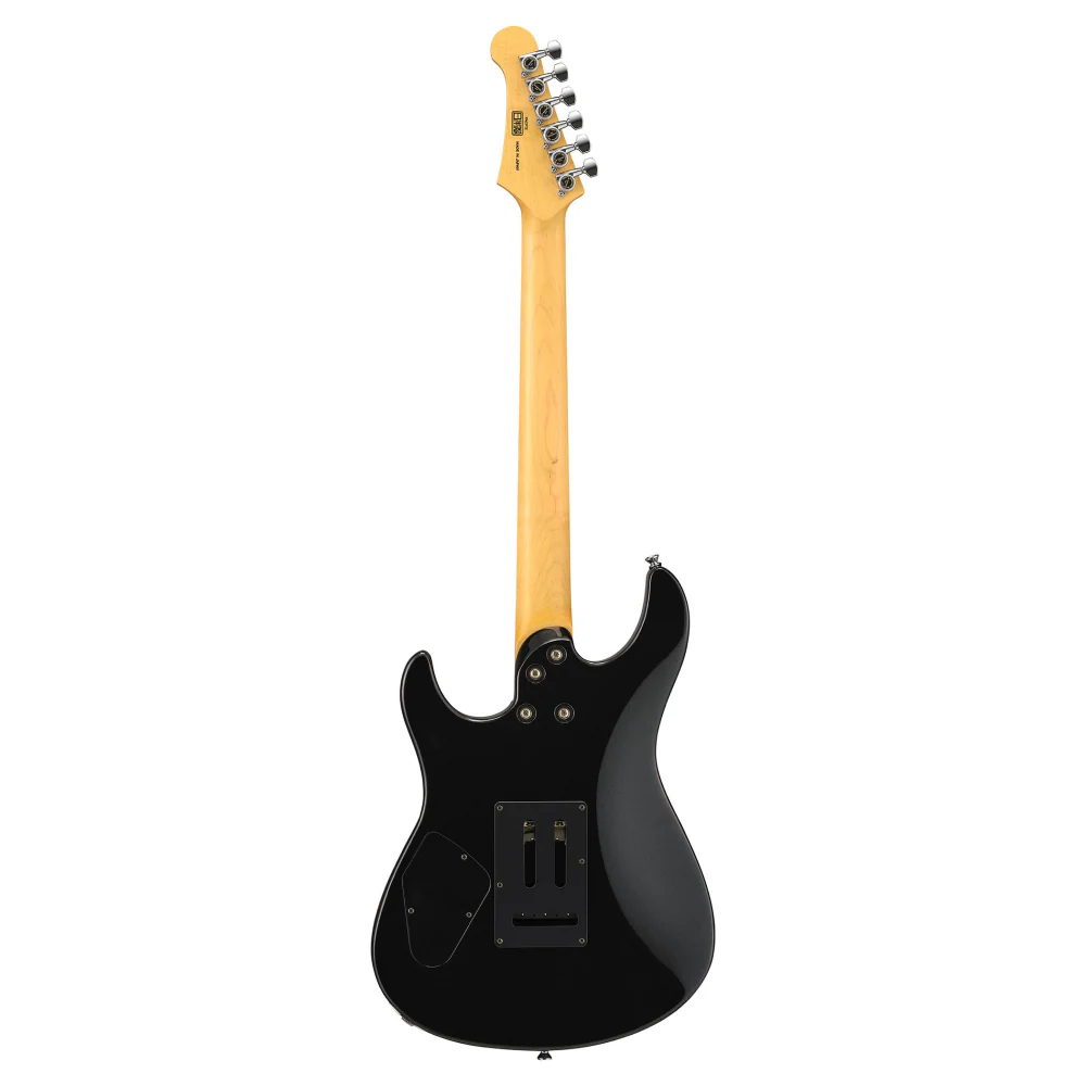 Yamaha Pacifica Professional PACP12 Electric GuitarM with Maple Fretboard in Black Metallic - Image 3