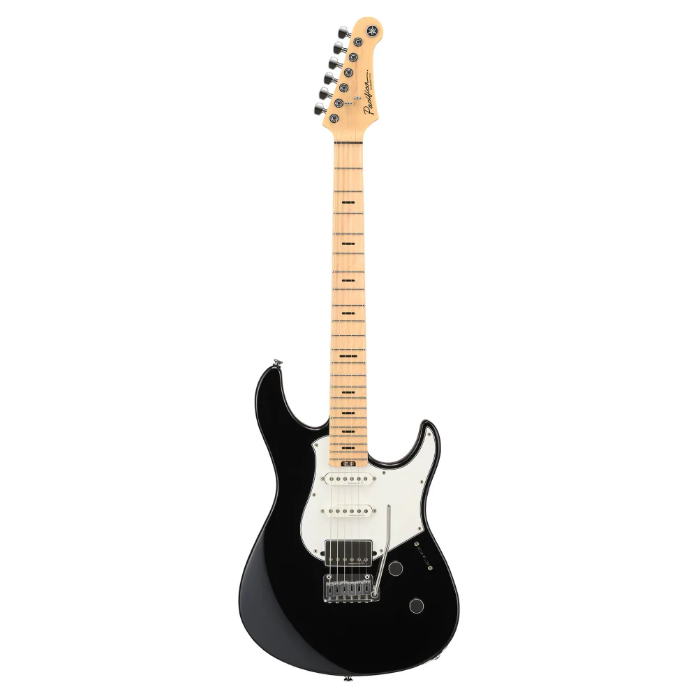 Yamaha Pacifica Standard Plus PACS+12M Electric Guitar with Maple Fretboard in Black