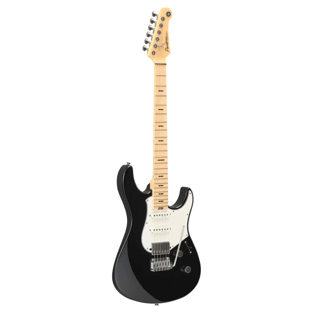 Yamaha Pacifica Standard Plus PACS+12M Electric Guitar with Maple Fretboard in Black - Image 2