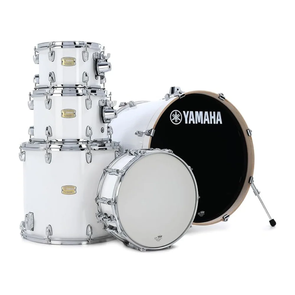 Yamaha SBP2F5PW Stage Custom Fusion 5 Piece in Pure White Shell Pack