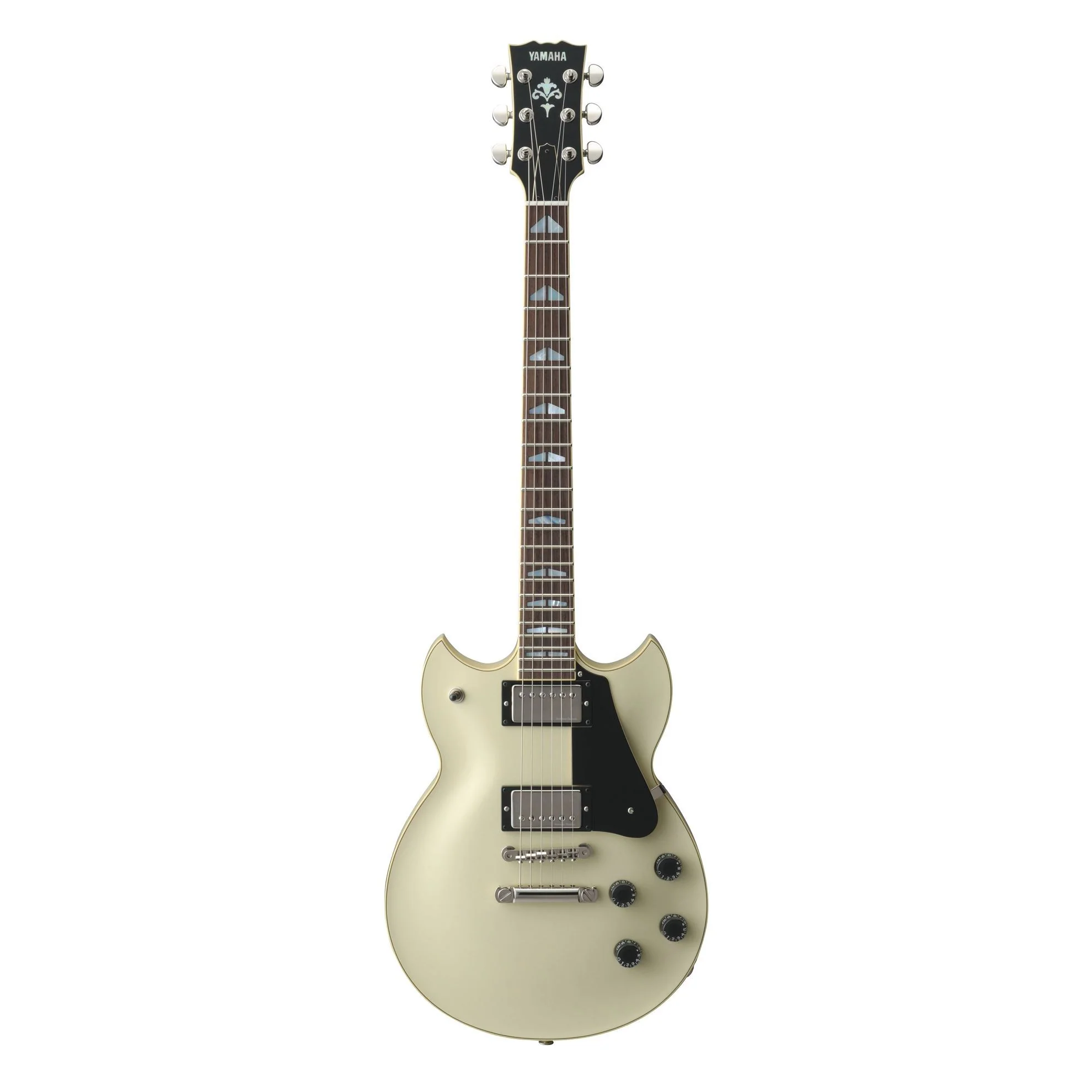 Yamaha SG1820 Hand-Crafted Electric Guitar with Mahogany Neck & Rosewood Fingerboard in Vintage White