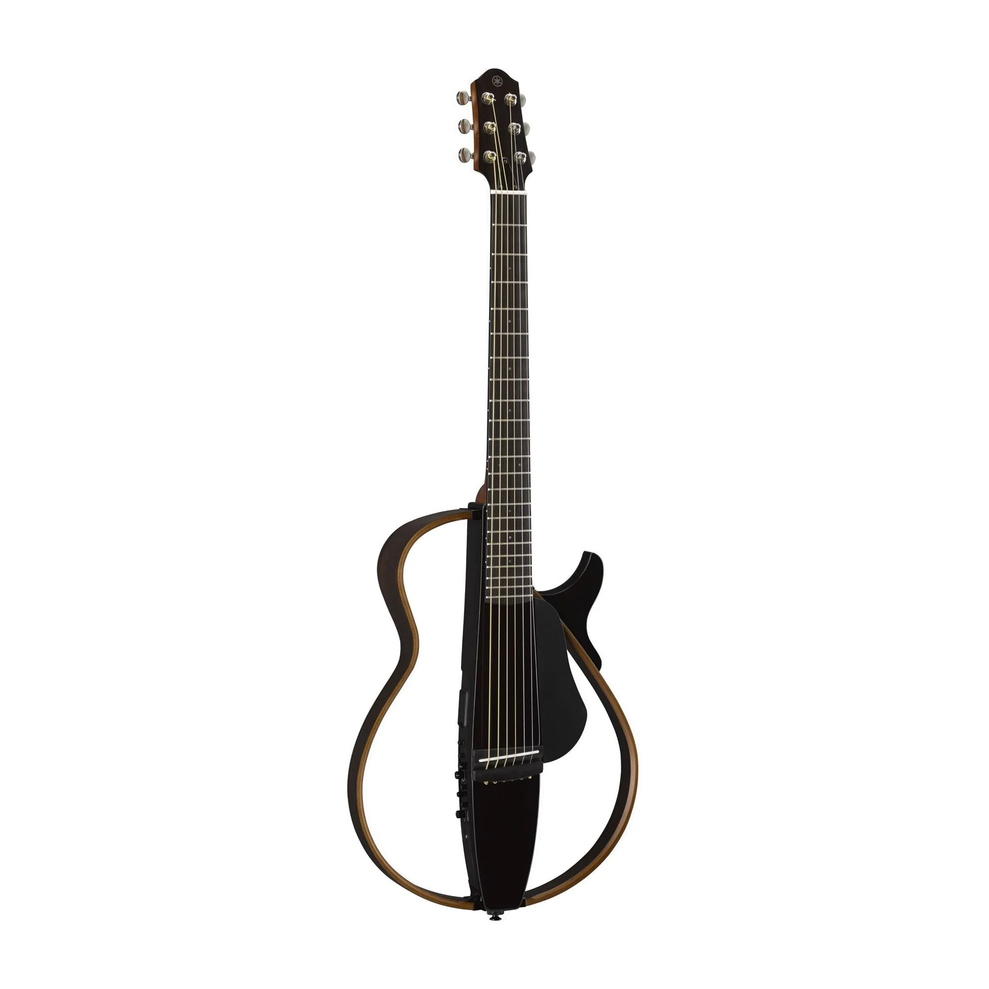 Yamaha SLG200S Steel Silent Guitar in Translucent Black