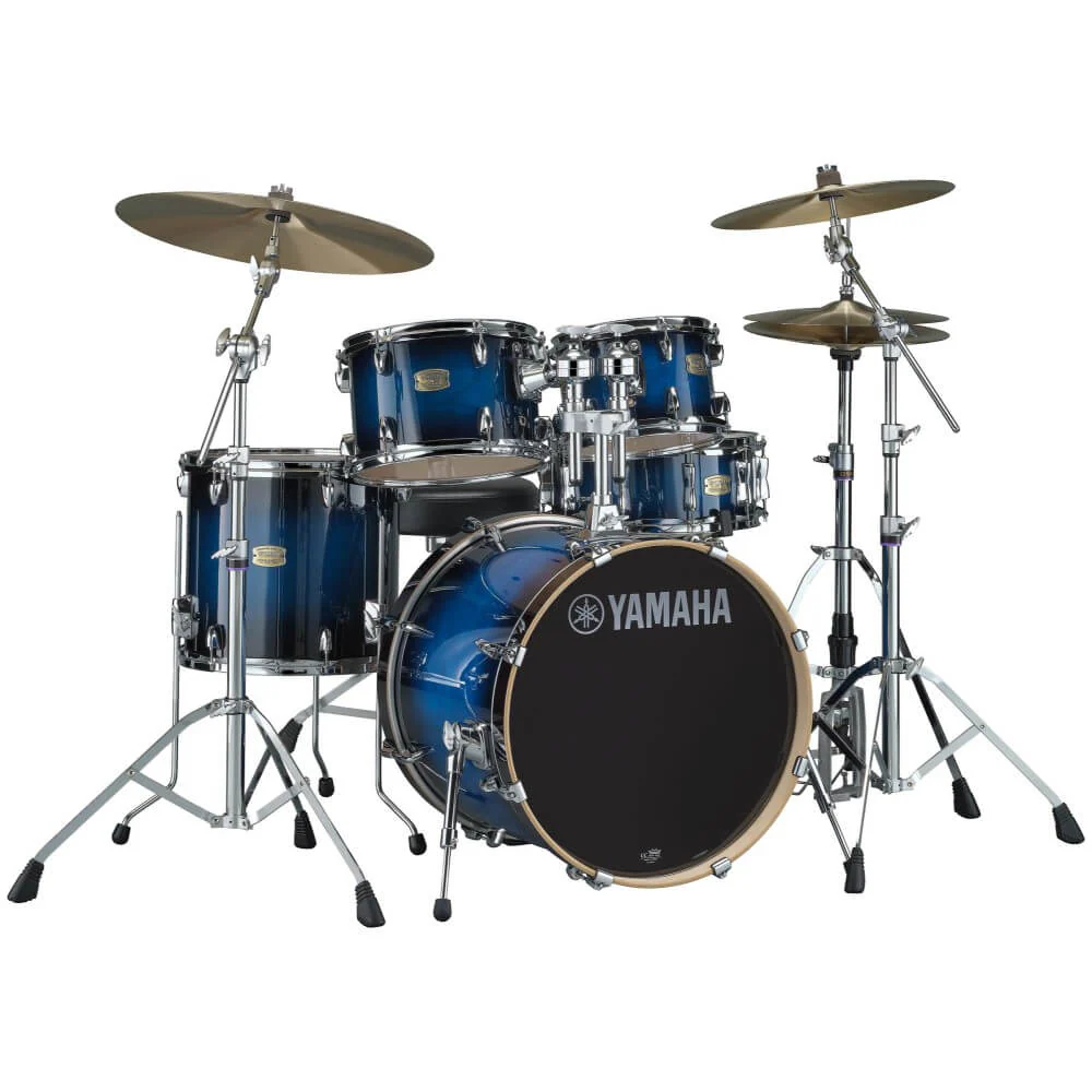 Yamaha Stage Custom Birch 20/14/12/10+14S 5pce Drum Shell Pack - Deep Blue Sunburst