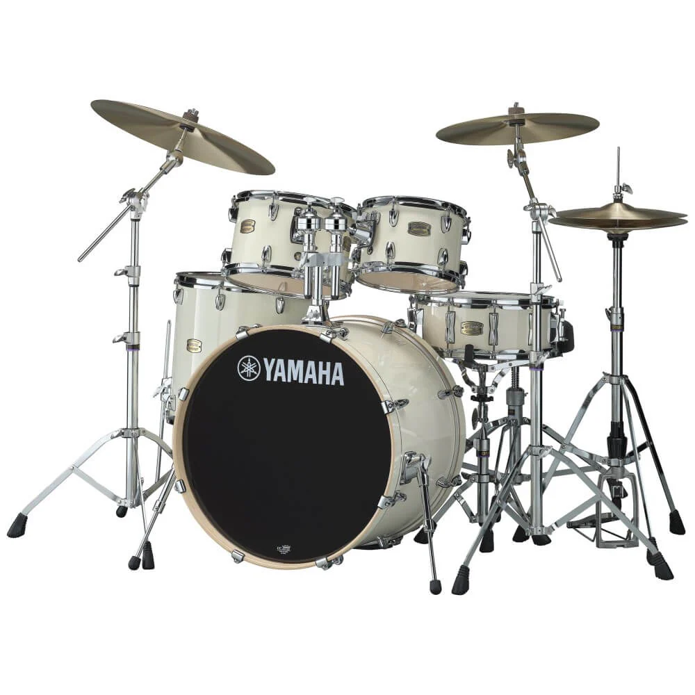 Yamaha Stage Custom Birch 22/16/12/10+14S 5pce Drum Shell Pack - Classic White