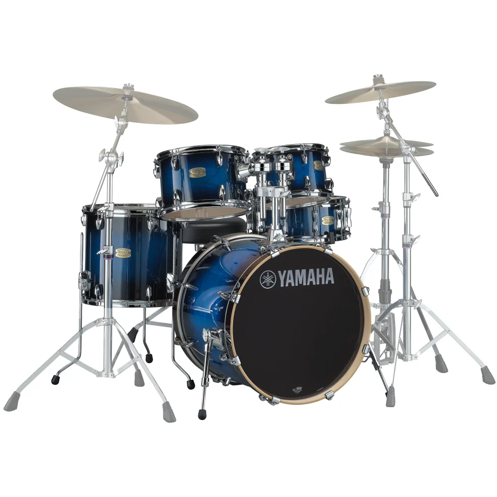 Yamaha Stage Custom Birch Euro 22/16/12/10+14S 5pc Shell Pack - Blue Burst