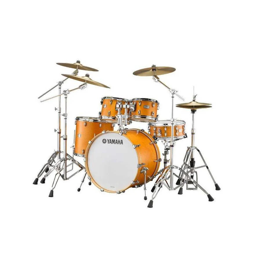 Yamaha TC22 Tour Custom Euro 5pc Drum Kit with 22 Bass Drum - Caramel Satin