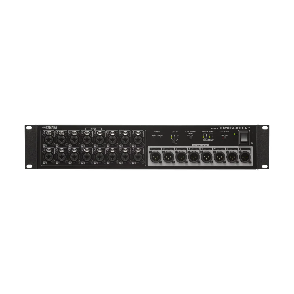 Yamaha TIO1608-D2 Digital Stage Box with Dante - Image 5